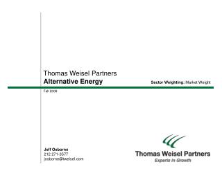 Thomas Weisel Partners