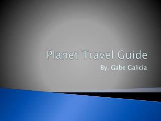 Planet Travel Guide