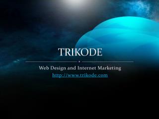 Web Site Designing Services From Trikode