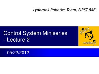 Control System Miniseries - Lecture 2