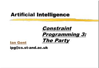 Artificial Intelligence