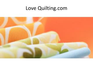 Love Quilting