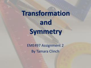 Transformation and Symmetry
