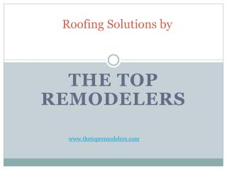 Roofing Solutions by