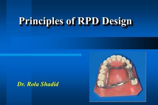 PPT - 상악 RPD 설계 PowerPoint Presentation - ID:882425