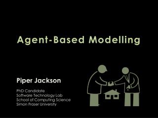 Agent-Based Modelling