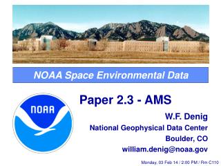 NOAA Space Environmental Data