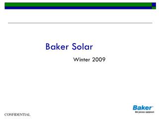 Baker Solar