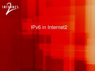 IPv6 in Internet2