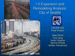 I-5 Expansion and Remodeling Analysis: City of Seattle