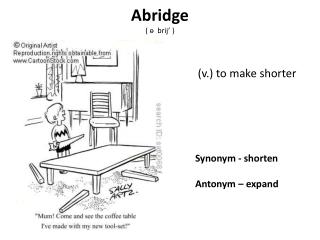 abridge synonym abridge synonym