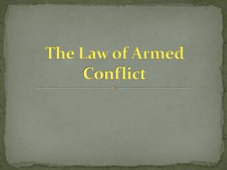 conflict of law