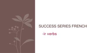 Success Series French