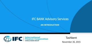 IFC BANK Advisory Services