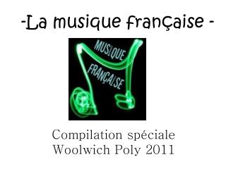 -La musique française -