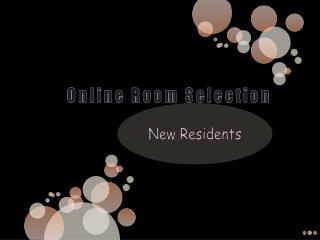 Online Room Selection