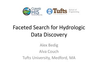 Faceted Search for Hydrologic Data Discovery
