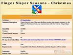 Finger Slayer Seasons - Christmas