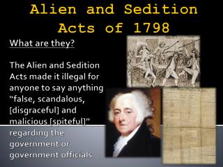 espionage and sedition acts significance