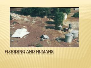 Flooding and Humans