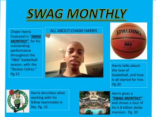 SWAG MONTHLY