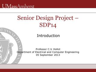 Senior Design Project – SDP14