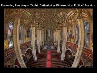 erwin panofsky gothic architecture and scholasticism