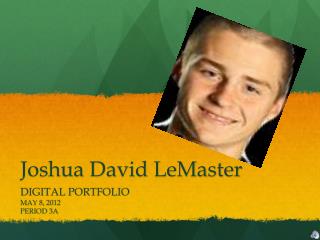 Joshua David LeMaster