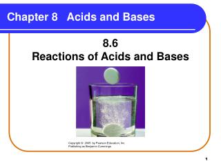 Chapter 8 Acids and Bases
