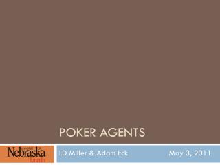 Poker Agents