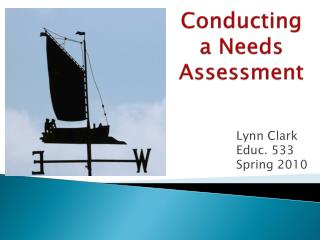 Conducting a Needs Assessment