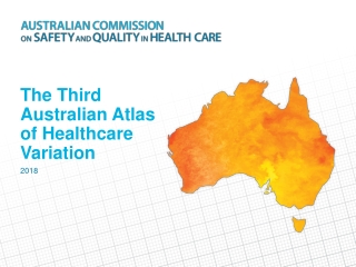 The Third Australian Atlas of Healthcare Variation