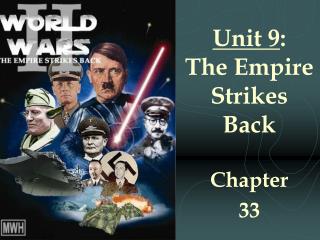 Unit 9 : The Empire Strikes Back