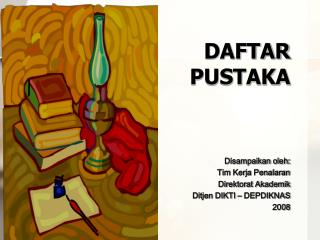 PPT - Menulis daftar pustaka PowerPoint Presentation - ID 