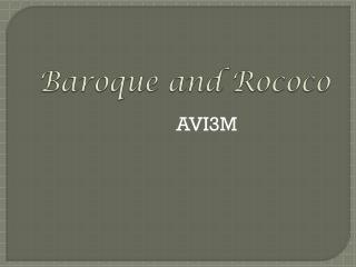 Baroque and Rococo by Barbara Borngässer