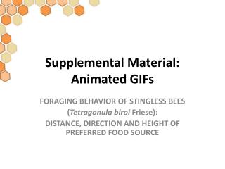 Supplemental Material: Animated GIFs