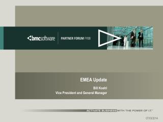 EMEA Update