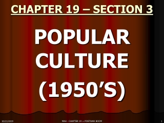 CHAPTER 19 – SECTION 3