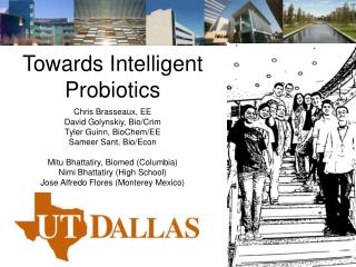 Towards Intelligent Probiotics