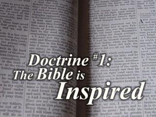 Why Study Bible Doctrine? DOCTRINE HELPS US! Bible doctrine helps us...