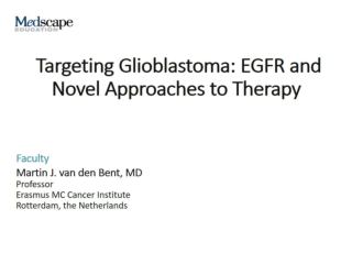 Targeting Glioblastoma: EGFR and Novel Approaches to Therapy