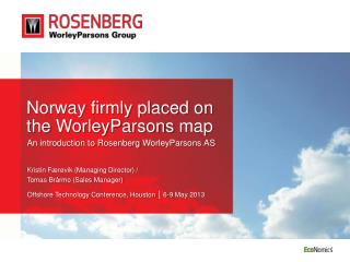 Norway firmly placed on the WorleyParsons map