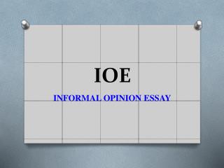 IOE