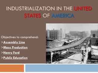 Ppt - Industrialization In The United States Of America Powerpoint 