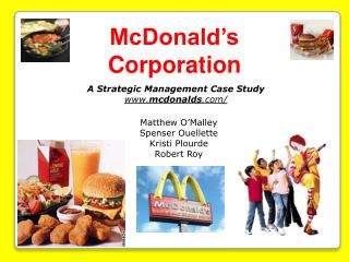 McDonald’s Corporation