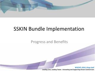 PPT - SSKIN Bundle Implementation PowerPoint Presentation, free ...