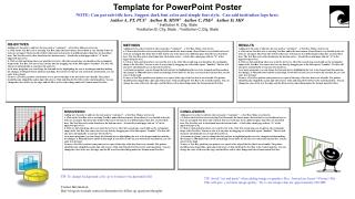 Template for PowerPoint Poster