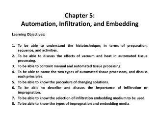Chapter 5: Automation, Infiltration, and Embedding