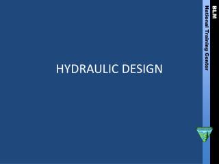 HYDRAULIC DESIGN