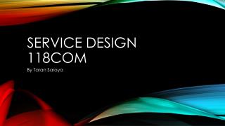 Service Design 118COM